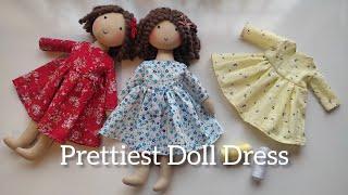 How to Sew a Doll Dress? the Cutest Dress For Your DollFree Pattern
