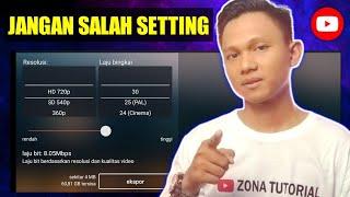 Cara Setting Video Agar Tidak Buram Setelah Di Upload Ke YouTube