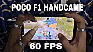 POCO F1 HANDCAME GAMEPLAY IN 2024 | POCO F1 60 FPS | BGMI GAMEPLAY CUSTOM ROM