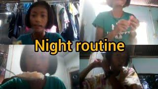 เมื่อเกรซซี่พาทำคลิป night routine/จะเป็นไงไปดูกันเลยค่ะ️️️