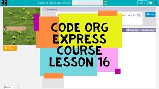 Code.org Express Kurs Ders 16 Çiftçi Döngüleri Cevapları - Code org Kurs D Ders 15 Cevapları