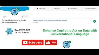 Connect Data Cloud to Copilot | Enhance Copilot to Act on Data with Conversational Language