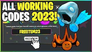 *NEW* ALL WORKING CODES FOR UGC LIMITED IN OCTOBER 2023! ROBLOX UGC LIMITED CODES