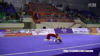 2016 China National Wushu Championship - Men's Double Chainwhip - 1st - Qian Xiaole (Anhui)