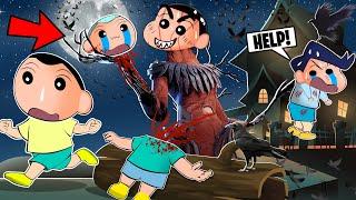 Shinchan Became Artist and Killing His Friends With Crows In Dbd  | Shinchan Dead By Daylight 