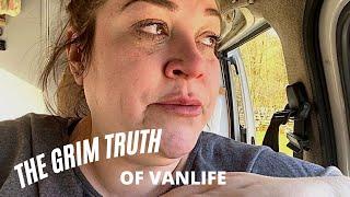 Emergency Park Up | Grim Truth of Vanlife | Bugsworth Basin | Vanlife travel 2022