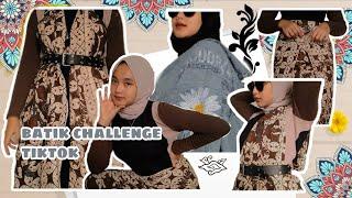 tutorial kain "batik challenge tiktok" - Salma assyfa