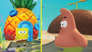 Funny Spongebob Nintendo Switch Game! Spongebob Squarepants: Battle for Bikini Bottom Rehydrated!