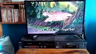 Closing To The Land Before Time Sing-Along Songs 1997 VHS