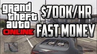 GTA 5 Online - $700K Per Hour! Easy Money Making & Rank Up FAST! (GTA 5)