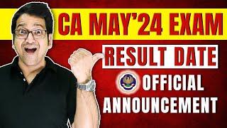 ICAI Official Announcement - CA Final & Inter May 2024 Exams Result Date Confirmed 