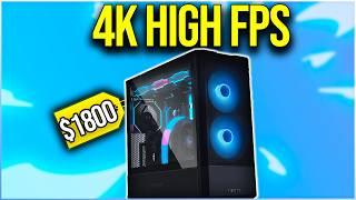 Best $1800 4K ULTRA Gaming PC Build in 2024/2025!