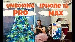 UNBOXING IPHONE 16 PRO MAX