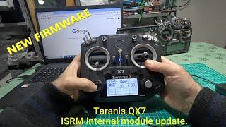 TARANIS QX7 ACCESS UPDATE. FIRMWARE - ISRM 2.1.10. FRSKY