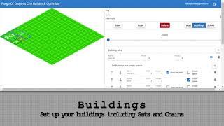 Forge Of Empires (FOE) City Planner, Builder and Optimizer