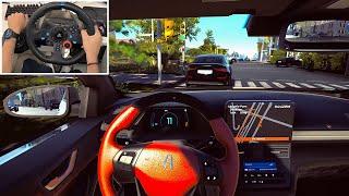 1 Hour of Real City Driving - Taxi Life: A city driving simulator gameplay (Logitech G29)