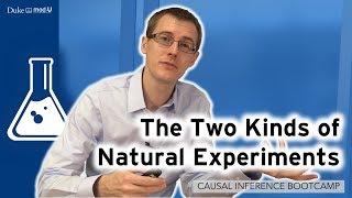 The Two Kinds of Natural Experiments: Causal Inference Bootcamp