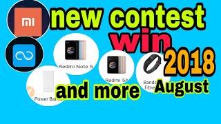 Mi Drop Contest// 2018// Win Redmi note 5 and More