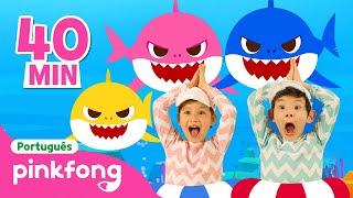 Dança do Bebê Tubarão e as melhores músicas infantis | +Completo | Pinkfong! Canções para Crianças