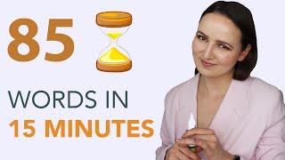 503. 85 RUSSIAN WORDS IN 15 MINUTES