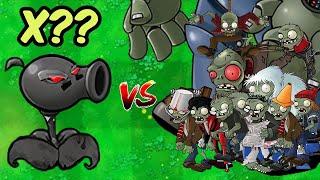 PVZ 1 Challenge - How Many Doom Pea Shots We Need To Kill Every Zombie ?