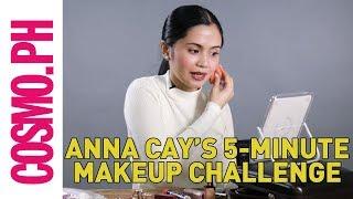 Anna Cay Does The 5 Minute Makeup Challenge