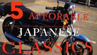 5 Affordable Classic Japanese Motorcycles