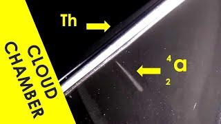 Alpha Particles in a Cloud Chamber - A Level Physics