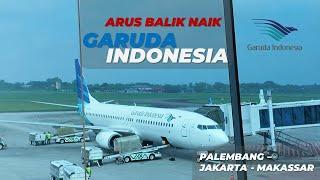 VLOG 11 Perjalanan Arus Balik Naik Garuda Indonesia Palembang - Makassar