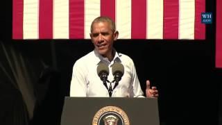 Obama talks about Fredo from the Godfather