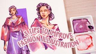 how to improve your fashion illustrations