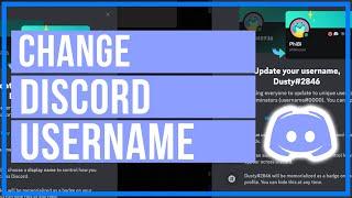 How To Change Your Discord Username - Quick and Easy