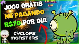  JOGO NFT GRÁTIS - PAGANDO MUITO - CYCLOPS MONSTERS - JOGO FREE TO PLAY