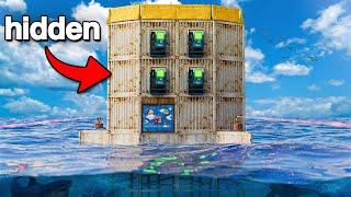 I Built a Hidden Oil Rig Underwater Base in Rust