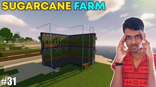 I BUILD INDIA BIGGEST SUGARCANE FARM IN MINECRAFT | LOTGET GAMING