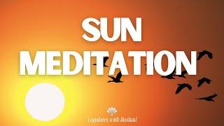Sun Meditation | Guided Short Meditation for Mental Wellbeing | Yogalates with Rashmi