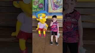 the Simpsons meet the griffins #meetthegriffins #thesimpsons #universalstudios