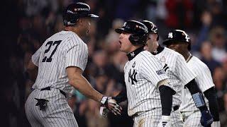 GRAND SLAM!! Anthony Volpe gives the Yankees THE LEAD in World Series Game 4!