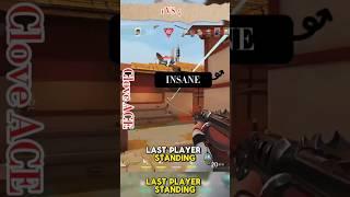 ACE 1 VS 4  insane #valorant #trendingshorts #gaming #fps #ace #clove #games #fyp #reels