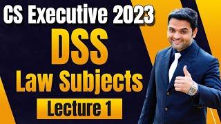 CS Executive Special Daily Doubt Solving Session | Law Subjects | Lecture 2