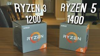 AMD Ryzen 3 1200 vs AMD Ryzen 5 1400 - Is the extra $50 worth it? | OzTalksHW