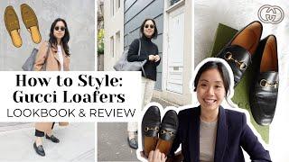 GUCCI JORDAAN LOAFERS STYLING | How to Style, Lookbook + Review