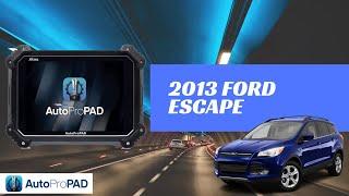 Programming a smart key to a 2013 Ford Escape | AutoProPAD