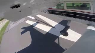 Skydive East Coast operations from external GoPro camera (Cessna 182H Skylane) - Part III (landing)