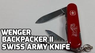 Wenger Backpacker II Swiss Army Knife Unboxing and Review