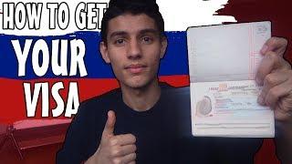 أسهل طريقة للحصول على تأشيرة روسيا - HOW TO GET YOUR VISA