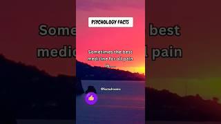 Sometimes the best medicine for all pain is.....#shorts #dailyfacts #psychologyfact #explore