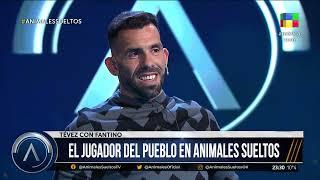  CARLITOS TÉVEZ habla en #AnimalesSueltos: "Estoy retirado del fútbol"