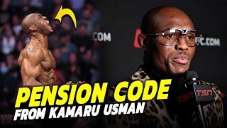 Kamaru Usman Gives Retirement Code, Leo Edwards will be the last opponent of his career ?