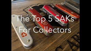 Top 5 Swiss Army Knives for Collectors